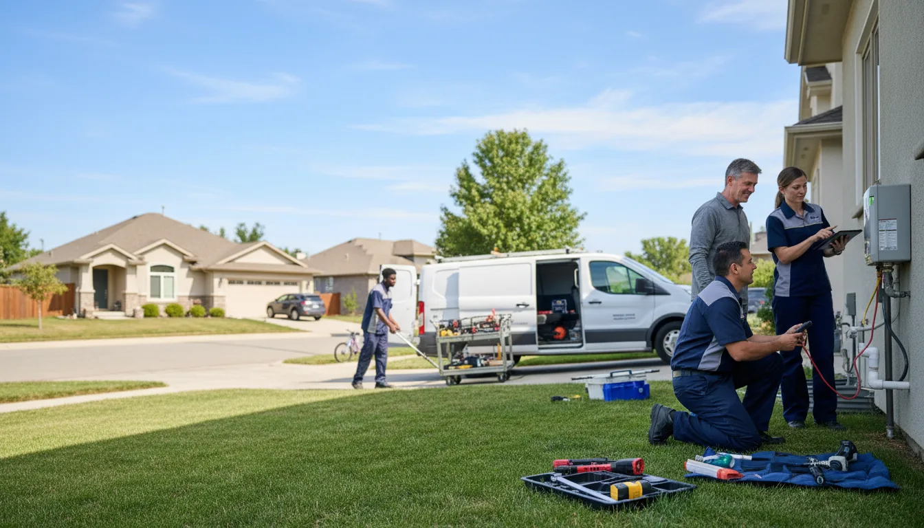 Tankless water heater service in Niles, IL